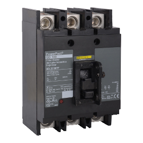 Schneider Electric Molded Case Circuit Breaker; 3-Pole; 225A; 240VAC; 25kA @ 240VAC; Lugs - Both Ends; UL 489